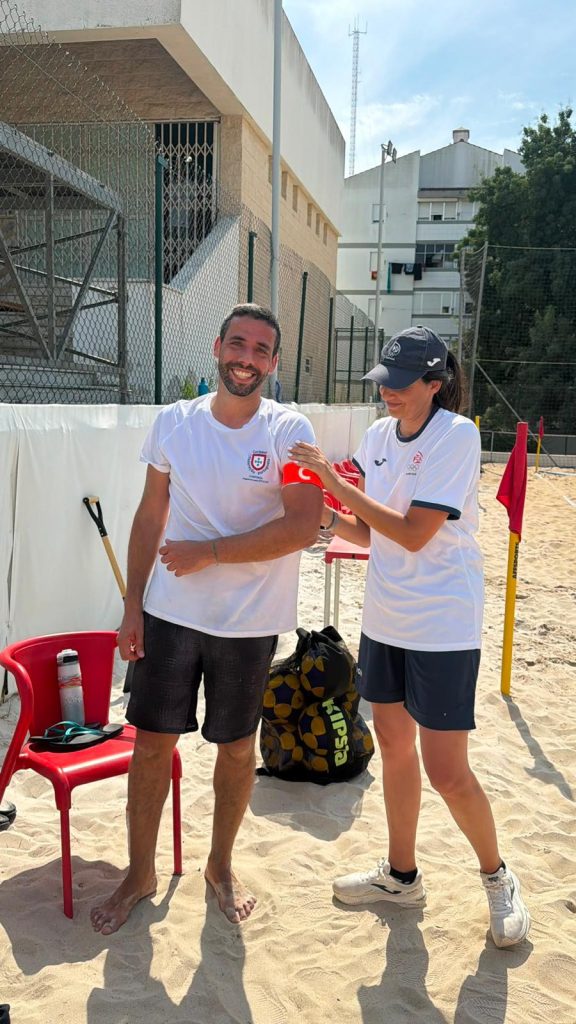 Carlos Faria Capitão da Selecção Nacional de Corfebol de Praia