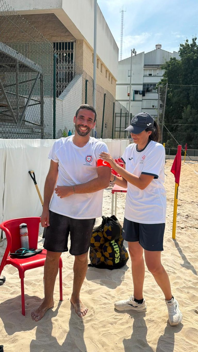 Carlos Faria Capitão da Selecção Nacional de Corfebol de Praia