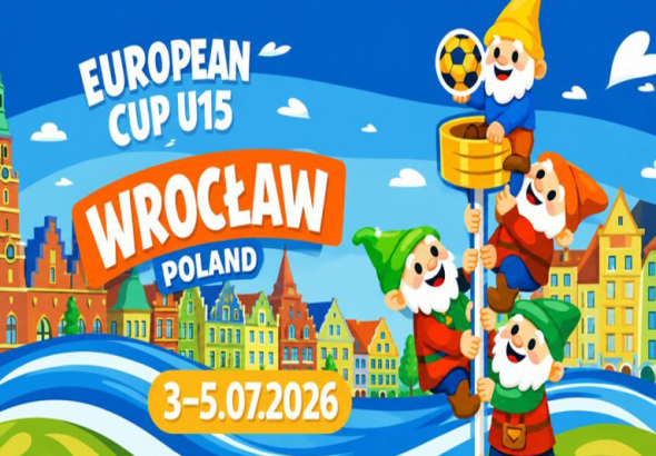 Sub-15 já estão em Wroclaw