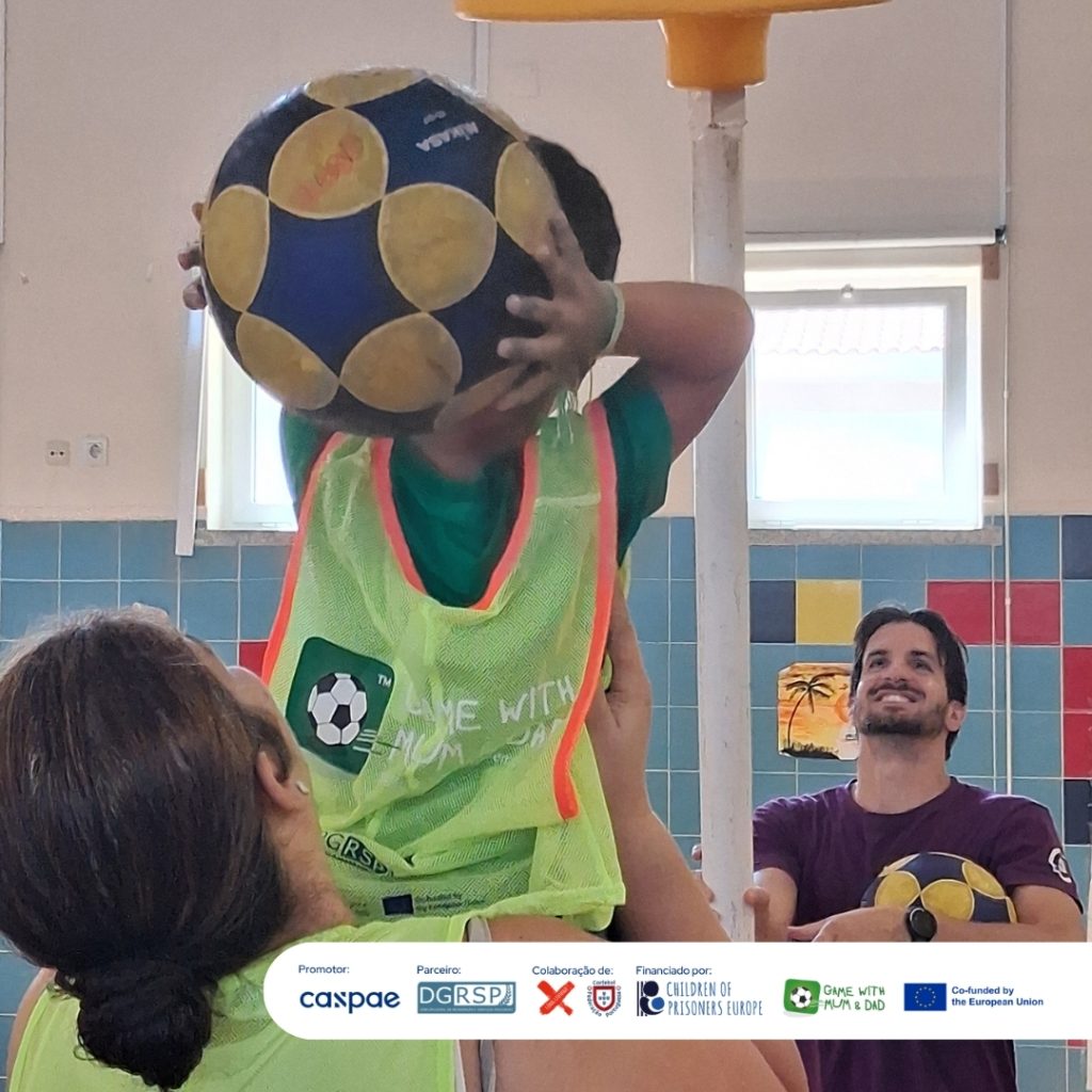 Corfebol aproxima pais e filhos no Estabelecimento Prisional de Paços de Ferreira